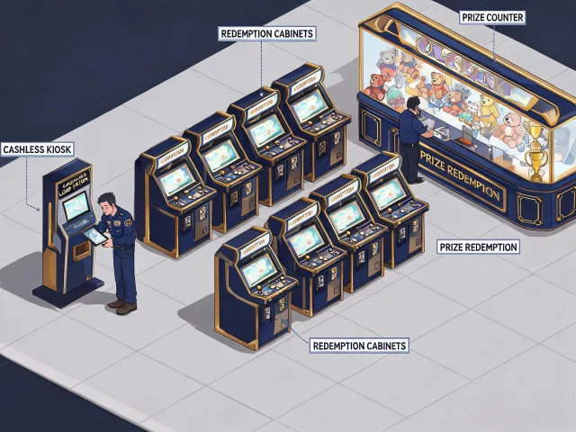 Arcade floor service plan