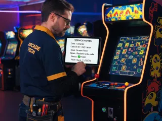 Technician record tablet